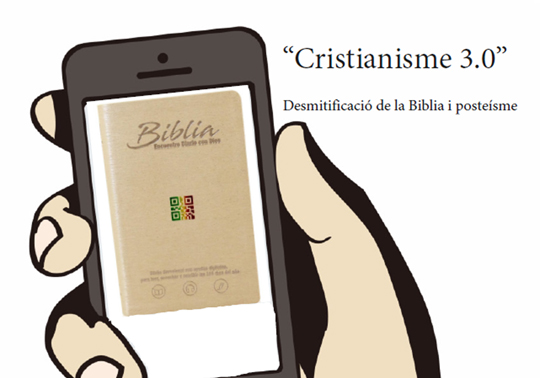 Christianity 3.0. Demystification of the Bible and post-theism. Talk by José María Vigil. Debate Forum. 18/11/2019. Centre Cultural La Nau. 19.00h